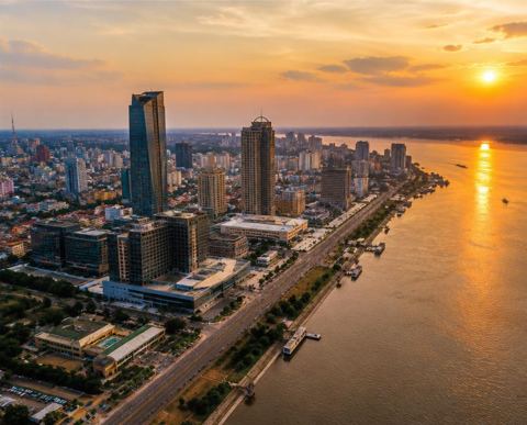 Vue de la ville de Kinshasa
